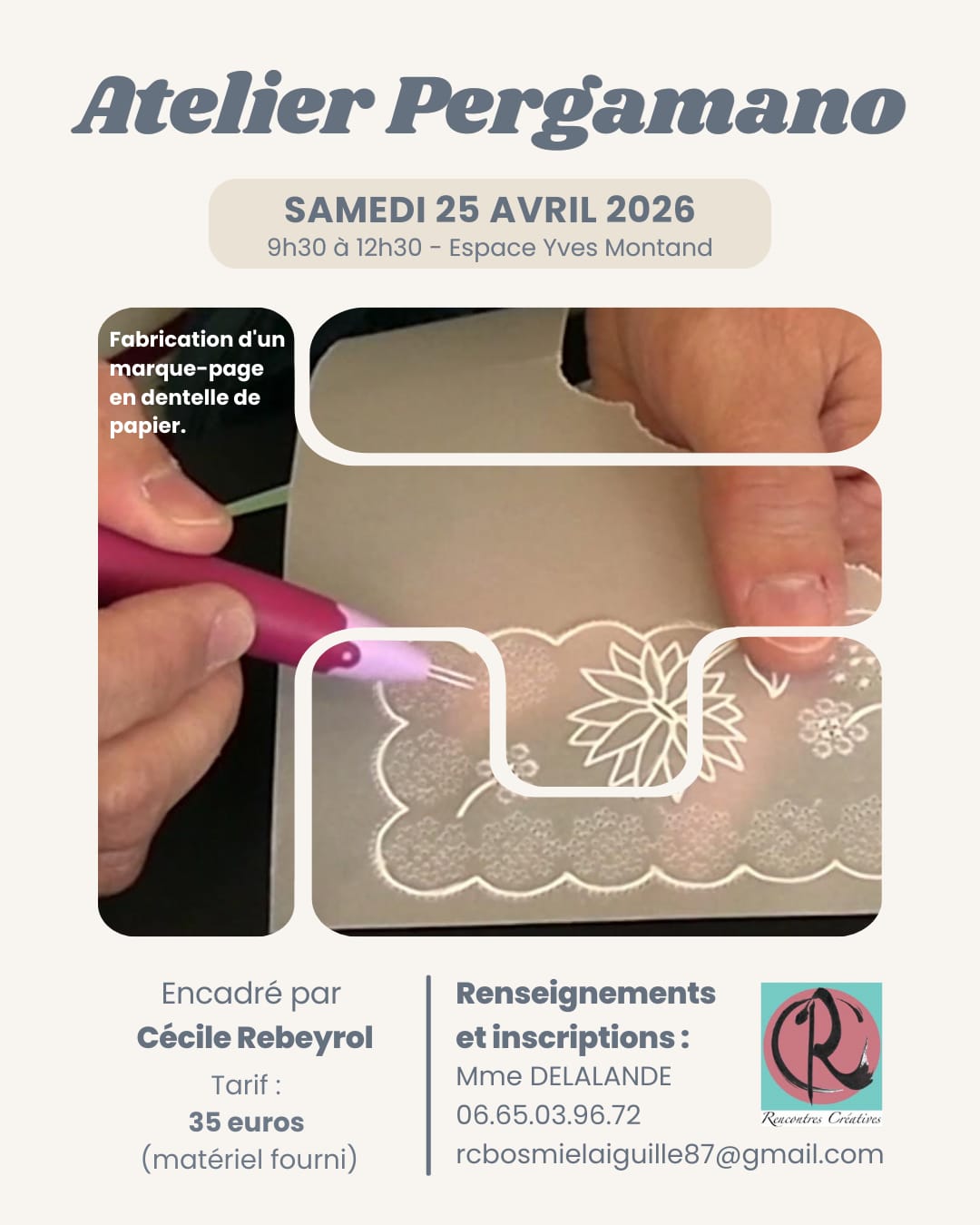 Flyer stage Pergamano 2026 Flyer stage Pergamano 2026